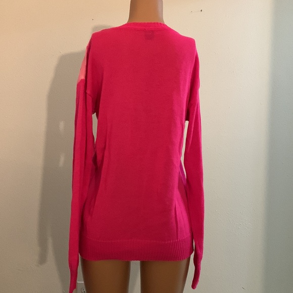 Lightweight Crew Neck Long Sleeve Knit Top “!Naughty is the New Nice” - Picture 15 of 17